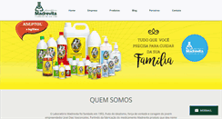 Desktop Screenshot of madrevita.com.br
